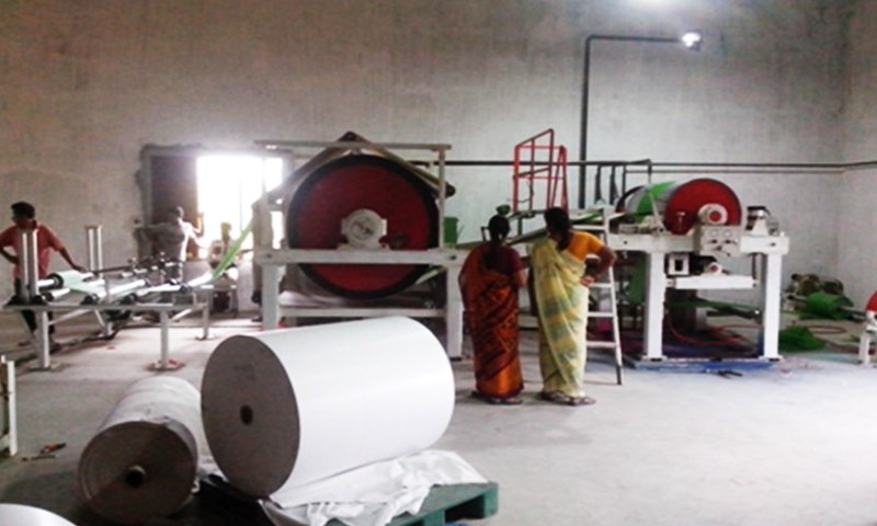 Crepe Paper Making Machine